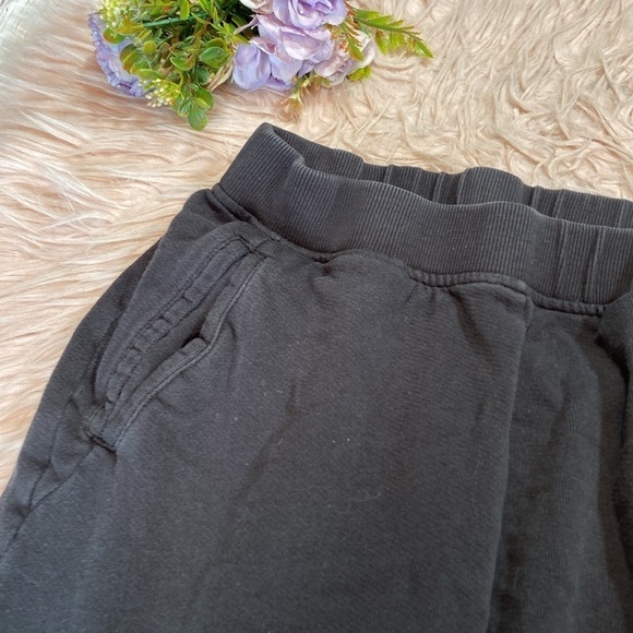 ATM Anthony Thomas Melillo French Terry Sweatpants Black sz M - Picture 2 of 9